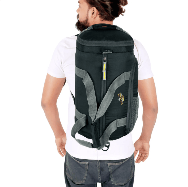 Unisex GYM bag Cum Backpack with Shoe Compartment - Image 2